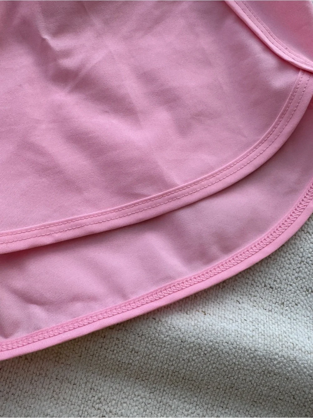 All in Motion girl's Pink Athletic Shorts - Lightweight Comfort size L(10-11)